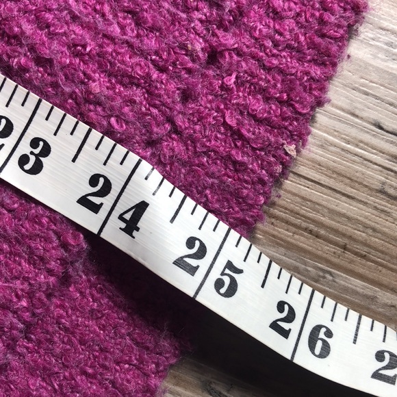 NWOT soft fushia sweater from core life - Picture 6 of 6